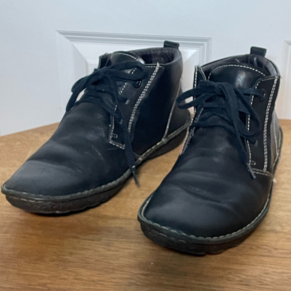 PIKOLINOS Men’s Black Leather Chukka Boots EU 42 US 9 Ankle Shoes
